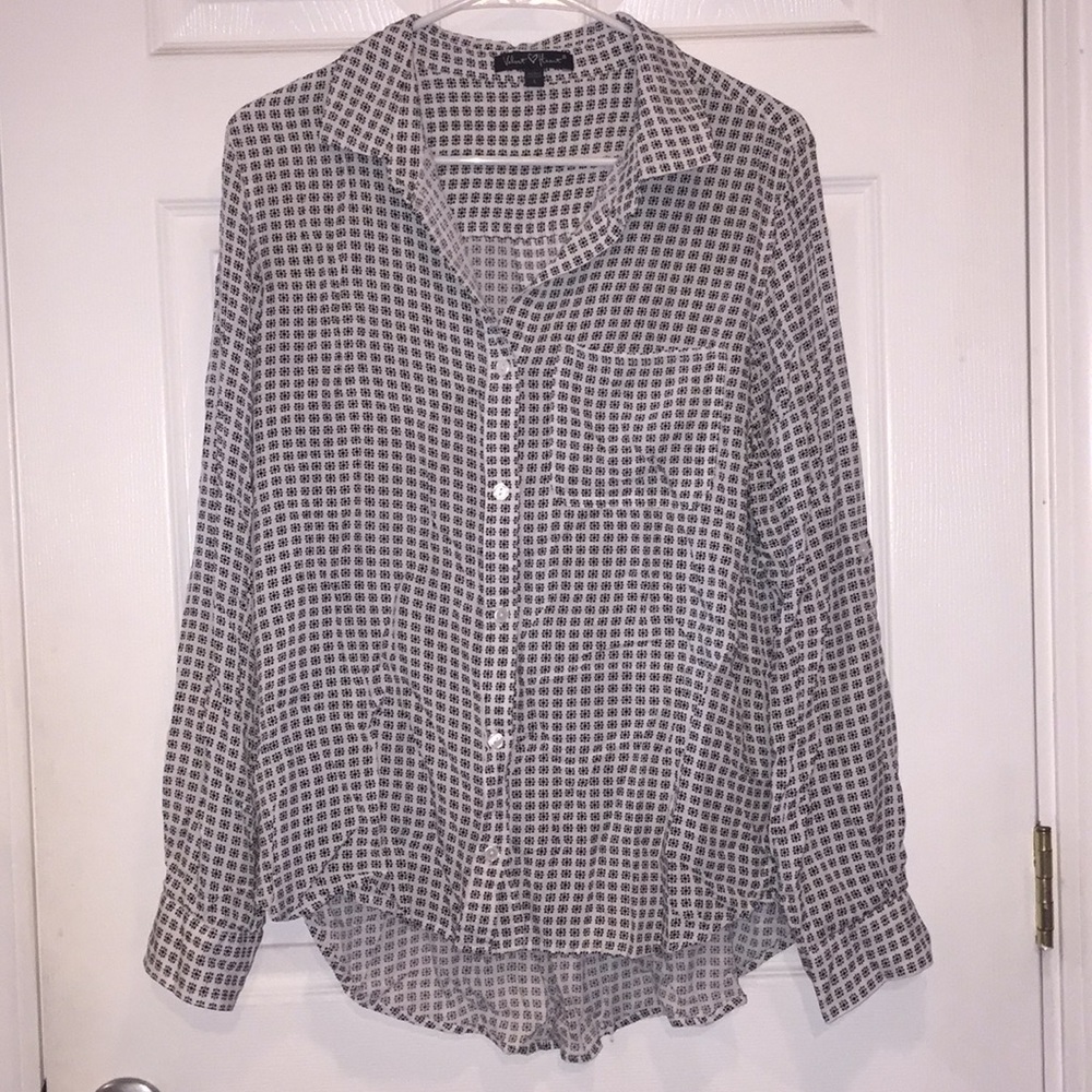 Black & White Button-Down